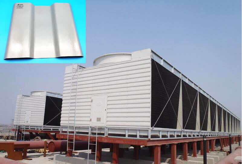 FRP panels for cooling tower
